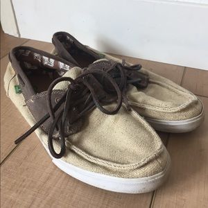 Sanuk moccasins